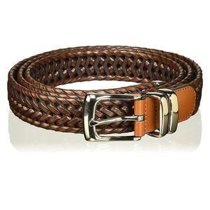 เข็มขัดหนังแท้สไตล์วินเทจหัวเข็มขัดทองเหลืองแท้ออกแบบโลโก้ใหม่ตรงจากปากีสถาน - Product Image 2