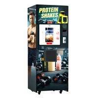Distributeur automatique de protéines commercial GJ711, écran tactile intelligent, vente de boissons protéinées, compléments alimentaires pour la salle de sport, distributeur automatique de protéines de lactosérum