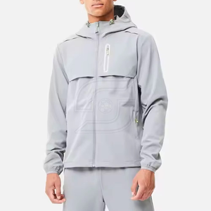 Survêtements coupe-vent pour hommes grandes tailles en coton, néoprène, PVC, antibactériens, respirants, personnalisables, haute qualité - Product Image 2