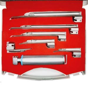 Set de Laringoscopio de Fibra Óptica Miller, Instrumentos de Anestesia de Acero Inoxidable de Calidad Alemana, Laringoscopio Miller - Product Image 5