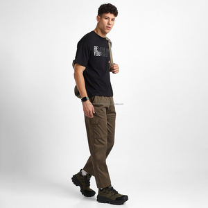 เสื้อยืดผู้ชาย Fit2Fight ลำลอง ผ้าฝ้าย 100% สีพื้น เสื้อยืดคอกลม ขายดี รับสกรีนโลโก้สำหรับผู้ชาย - Product Image 4