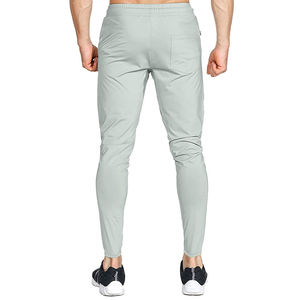 Pantalones casuales para hombre Mejor diseño Alta calidad Algodón Poliéster Nuevo estilo Color sólido Ropa de calle Cintura elástica Lona - Product Image 4