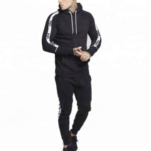 Ropa de calle personalizada lavada con ácido, chándal Vintage para hombre, desgastada y pantalones de chándal Sudadera con capucha, chándales para hombre - Product Image 2