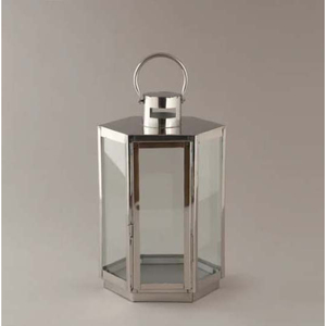 Copper Antique Hanging and Tableware Handcrafted Metal and Glass <b>Lantern</b> Modern Classic Metal <b>Lantern</b> - Product Image 5