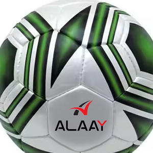 2025 THERMO BONDED BALL Alta calidad Nuevo diseño Tamaño 5 Material de PU Multicolor Cantidad a granel Su propio logotipo de marca para fútbol - Product Image 2