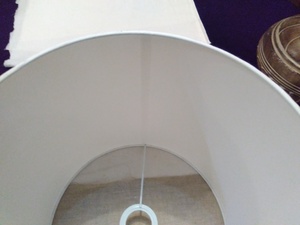 Pantalla de lámpara de tambor de lino moderna para decoración de cubierta de luz de hogar y hotel - Product Image 6
