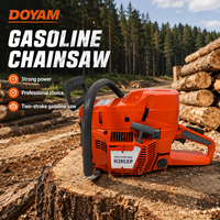 Gergaji Mesin Bensin DOYAM 395XP Industrial Berkinerja Tinggi 2 Tak 36 Inch Guide Bar 5200W OEM untuk Pemotongan Kayu di Hutan, Kebun, dan Ladang