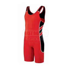 Nouvelle arrivée Spandex Polyester vêtements de lutte hommes Wrestling Singlet séchage rapide singulet personnalisé - Product Image 2