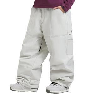 Pantalones de Esquí Personalizados OEM, Resistentes al Viento, Talla Grande, Holgados, con Cierre de Cremallera, Pantalones de Snowboard - Product Image 3