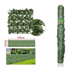 * Sbocco * finta rete di recinzione artificiale 1m x 3m con foglie di patate dolci-casa e giardino/giardino e paesaggio - Product Image 1