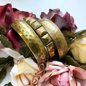 Bracelet en or le plus beau, bijoux de mode pour femmes de qualité supérieure, bracelet en laiton, produits faits à la main pour une qualité optimale - Product Image 5