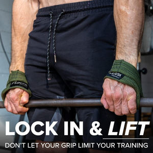 Sangles de musculation personnalisables pour hommes, haltères, entraînement de musculation, cross-fit, soulevé de terre, qualité supérieure, antidérapantes, en forme de 8 - Product Image 3