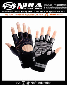 Gants de fitness de qualité supérieure Conception unique à manchettes longues Gants de gymnastique confortables pour l'entraînement d'haltérophilie en plein air Nouvelle arrivée - Product Image 4
