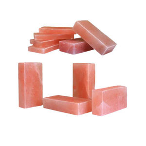 Brique de sel naturel de l'Himalaya fabriquée à la main pour grotte de sel Spa en vrac pierre de tuile de sel de roche fabriquée avec soin - Product Image 6
