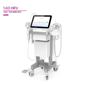 Newangie 6 em 1 14D 2024 Máquina de tratamento facial não invasiva para lifting facial, aperto vaginal e smas