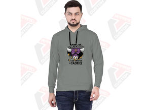 Premium Men's Pullover Hoodie Ultra Cozy and Comfortable 100% Cotton Embroidered Plain Dyed with Digital Printing for Winter - Product Image 3