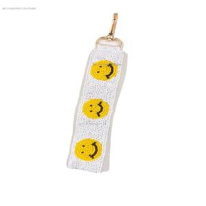 Colección del día deportivo Llaveros personalizados deslumbrantes Adornados Llaveros personalizados con cuentas de lentejuelas Llaveros para bolsos Llaveros - Product Image 3