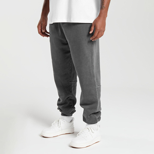 Streetwears Pantalon de jogging de haute qualité pour homme en polyester surdimensionné et molletonné sur mesure en vente - Product Image 3