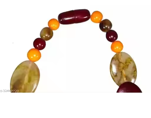 Collar con cuentas de resina de calidad Premium joyería de moda fiesta figura collares colgante boda - Product Image 2