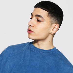 Camiseta Personalizada para Hombre, Lavada al Ácido, Tejida, 100% Algodón, Talla Grande, de Alta Calidad, Servicio OEM - Product Image 6