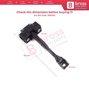 BDP1501 Conjunto Limitador de Puerta Trasera para A6 S6 RS6 C7 4G 2010-2018 4G0839249B - Product Image 5