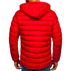 เสื้อโค้ทขนปลาปักเป้าหนาสำหรับผู้ชายเสื้อแจ็คเก็ตขนเป็ดแบบหลวมปกตั้งและลวดลายผ้าใบสำหรับฤดูหนาวงาน OEM ตามสั่ง - Product Image 3