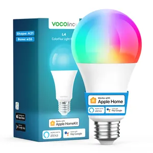 2024 hot sale Homekit google smart app control with timer setting wifi light bulbs with alexa