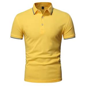 High Quality Men Polo Shirts Fashion Mens Shirts Stand Collar Polo Shirt New Social Short Sleeve Casual <b>Business</b> Summer Woven - Product Image 4