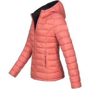 Doudoune courte à capuche pour femme, coupe Slim, collection hiver 2022 - Product Image 6