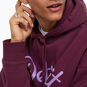 Sudadera con Capucha Bordada para Hombre, Diseño Nuevo, 100% Algodón, Personalizada, Suave, Cómoda, Transpirable, Estilo Urbano, Invierno - Product Image 5