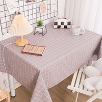 Nappe en PVC à carreaux noirs et blancs, imperméable, anti-taches, facile à nettoyer, motif quadrillé, protection de table, vente en gros d'usine