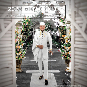 ชุดสูทผู้ชายแบบใหม่ 3 ชิ้น ชุดสูทเจ้าบ่าว แจ็คเก็ต เสื้อกั๊ก กางเกงขายาว ชุดแต่งงานผู้ชาย ราคาส่งถูก - Product Image 2