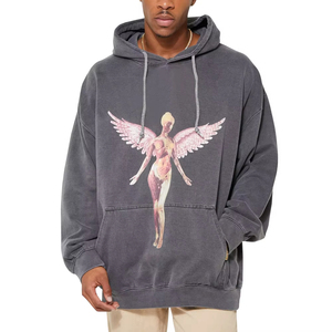 เสื้อฮู้ดพิมพ์ลายสกรีนสำหรับผู้ชายดีไซน์สวยสมบูรณ์แบบ - Product Image 1