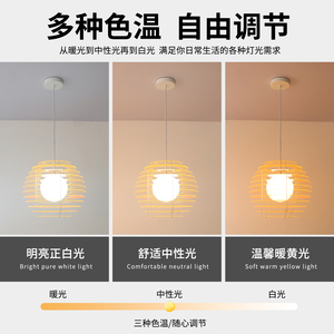 โคมไฟเพดาน LED ดีไซน์ทันสมัย ฝาครอบพลาสติก แบบแขวน สำหรับภายนอกอาคาร แสงวอร์มไวท์ 2700K IP44 ขนาดใหญ่ - Product Image 3