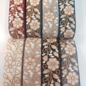 Vestido de lujo tela de encaje con cuentas Mujeres Sudanesas Toub al por mayor duradero usando algodón francés de bajo precio - Product Image 1