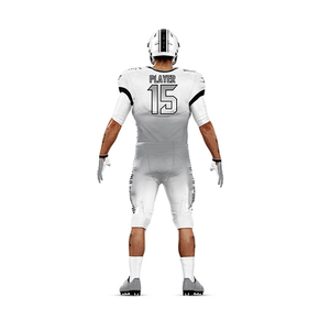Polyester Made <b>Light</b> Weight Unisex American <b>Football</b> Jersey Sets / Custom Sublimation Print Short Sleeve Uniform - Product Image 2