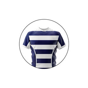Uniforme de rugby cómodo personalizado de gran oferta para equipos, ropa de fútbol transpirable de media manga - Product Image 2