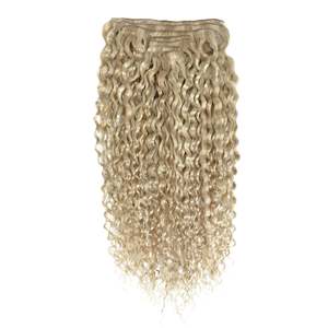 Extensions de cheveux à clipser 3B # Cheveux vierges blonds nacrés beige froid 17/1001 - Product Image 4