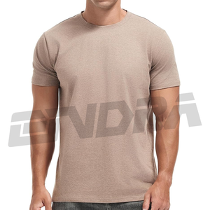 Vente chaude haut de sport pour hommes tissu en microfibre coupe ajustée manches courtes coupe musculaire style surdimensionné doit avoir des vêtements de fitness tendance - Product Image 1