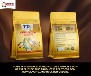 Café Instantáneo 4 en 1 con Ginseng y Colágeno para Mejorar el Rendimiento Masculino, Gran Venta |   Bebida Energética de Crema Dulce y Azúcar |   Certificado HACCP Vietnam - Product Image 2