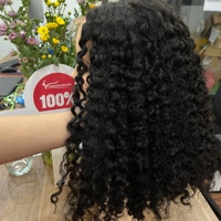 Ekstensi Rambut Manusia Remy Rusia Berkualitas Tinggi, Tahan Lama, Gaya Gelombang Mewah, Harga Pabrik Dari Vendor Rambut Vietnam