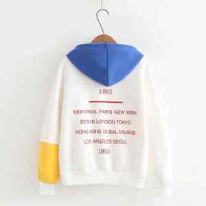 Sweat-shirts à capuche vierges de haute qualité, 80% coton, 20% polyester, polaire épaisse - Product Image 2