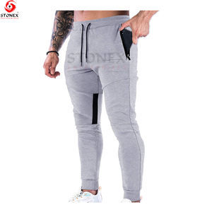 กางเกงวอร์มเข้ารูปสำหรับผู้ชายกางเกงวิ่งออกกำลังกายเล่นยิมแบบกำหนดเอง - Product Image 3