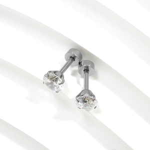 Boucles d'oreilles en titane F136 plaquées or, Daith Helix Conch, empilables, pour piercing de lobe, bijoux pour oreilles percées - Product Image 4