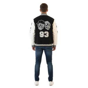 Varsity vestes hommes femmes automne hiver printemps rétro collège style blouson aviateur personnalisé brodé équipe veste 2025 - Product Image 5