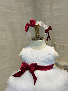Vestido de lentejuelas de alta calidad con cuello halter para niñas, disponible en varios colores, ideal para bodas y fiestas, ecológico, ODM/OEM, para niños de Vietnam - Product Image 4