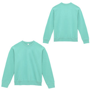 Sweat-shirt à col rond surdimensionné en crochet personnalisé 2022 pour hommes, de haute qualité, 100% fibre de bambou, respirant, manches longues pour l'hiver - Product Image 6