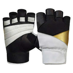 Wholesale <b>Gym</b> Weightlifting Gloves for Bodybuilding and Cycling Unisex Workout Gloves with Anti-Slip Grip Suede Material - Product Image 1