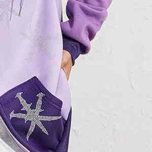 Sweats à capuche avec strass pour hommes, conception personnalisée, fabriqués dans les meilleurs matériaux, vêtements de rue, sweats à capuche imprimés pour couples avec col à capuche pour hommes - Product Image 3