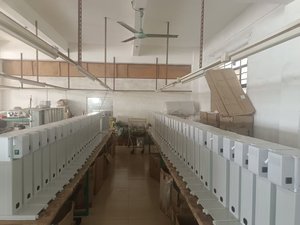 Table d'instruments ophtalmiques électrique réglable à prix d'usine pour lampe à fente, autoréfractomètre et équipement de magasin d'<span class=keywords><strong>optique</strong></span> - Product Image 5
